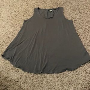 Grey Old Navy Flowy Tank Top